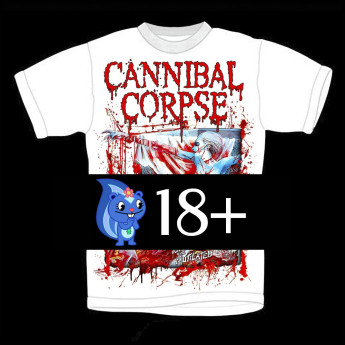 Футболка Cannibal Corpse (белая) SME316-2