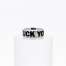 Кольцо из нержавеющей стали F**CK YOU 8 мм KSS708