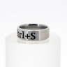 Кольцо из нержавеющей стали Ctrl+S 8 мм KSS726