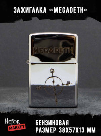 Зажигалка Megadeth NFZA047