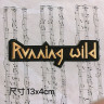 Термонашивка Running Wild TNV496