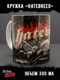 Кружка керамическая Hatebreed MG589