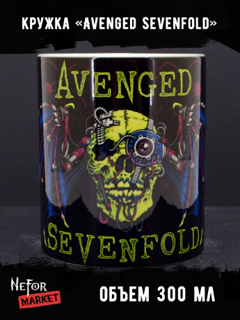 Кружка керамическая Avenged Sevenfold MG677