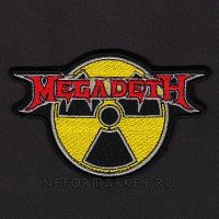 Нашивка Megadeth. НШВ315