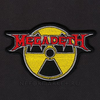 Нашивка Megadeth. НШВ315
