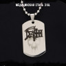 Жетон из медицинской стали Death NFT046