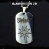 Жетон из медицинской стали Slipknot NFJ043