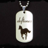 Жетон из медицинской стали Deftones NFJ044