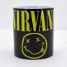 Кружка керамическая Nirvana (лого) MG345
