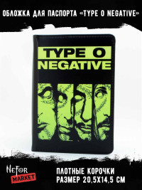 Обложка для паспорта Type o Negative NFO050