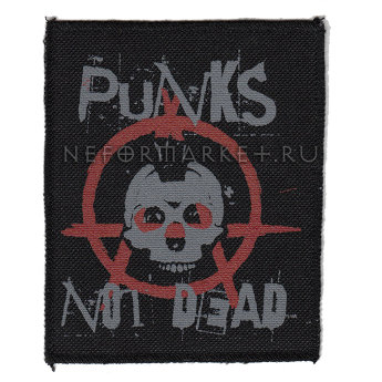 Нашивка Punk's not dead. НШ022