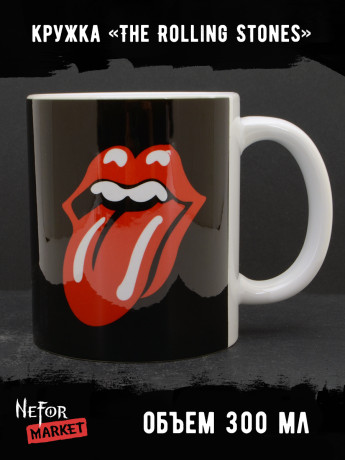 Кружка керамическая The Rolling Stones MG684