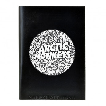 Тетрадь Arctic Monkeys (30 листов, клетка) nb005