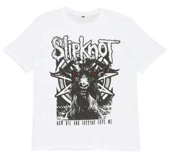 Футболка Slipknot (белая) ФГ675