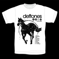 Футболка Deftones (белая) SME514-2