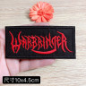 Термонашивка Warbringer TNV507