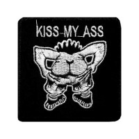 Нашивка Kiss My Ass. НШВ266
