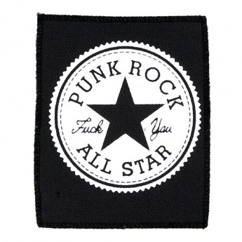 Нашивка Punk Rock All Star. НШ276