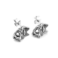  Серьга из нержавеющей стали Волк HPN774