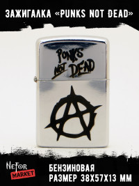 Зажигалка Punks not Dead NFZA027