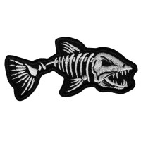 Нашивка Скелет Рыбы. НШВ489