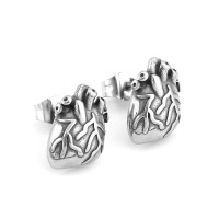  Серьга из нержавеющей стали Сердце HPN776