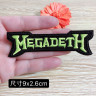 Термонашивка Megadeth TNV511