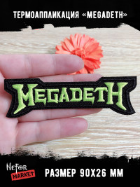 Термонашивка Megadeth TNV511