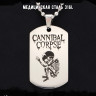 Жетон из медицинской стали Cannibal Corpse NFT008