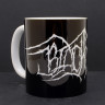 Кружка керамическая Black Metal MG691