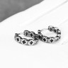Серьга из нержавеющей стали Цепь Отречения (1 шт) HPN908