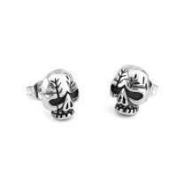  Серьга из нержавеющей стали Череп HPN779