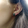  Серьга из нержавеющей стали Череп HPN779