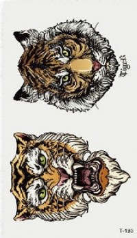 Временная татуировка Тигр 34269