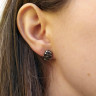  Серьга из нержавеющей стали Железный взгляд (1шт) HPN780