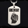 Жетон из медицинской стали Green Day NFT012
