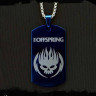 Жетон из медицинской стали The Offspring NFTB006bl