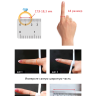 Кольцо из нержавеющей стали Осколок Метеора KSS482rb