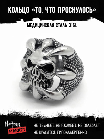 Кольцо из нержавеющей стали То, Что Проснулось KSS182