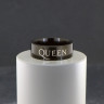 Кольцо из нержавеющей стали Queen 8 мм KSS718b