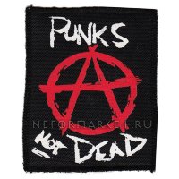 Нашивка Punk's not dead. НШ210