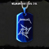 Жетон из медицинской стали Metallica NFTB010bl