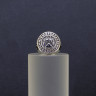 Кольцо из нержавеющей стали Рунный След KSS309