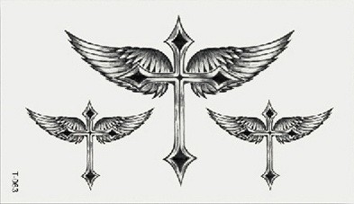 Эскизы татуировок крест (74 фото)