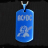 Жетон из медицинской стали AC/DC NFTB013bl