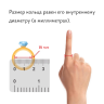 Кольцо из нержавеющей стали Аквила 6 мм KSS588