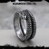 Кольцо из нержавеющей стали Змеиный Яд KSS750