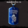 Жетон из медицинской стали Cannibal Corpse NFTB014bl