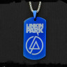 Жетон из медицинской стали Linkin Park NFTB015bl