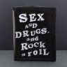 Кошелёк "Sex and Drugs and Rock'n'roll" WA081